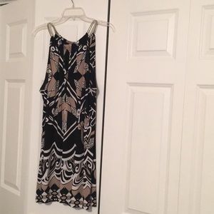 Chain-neck Halter Tunic